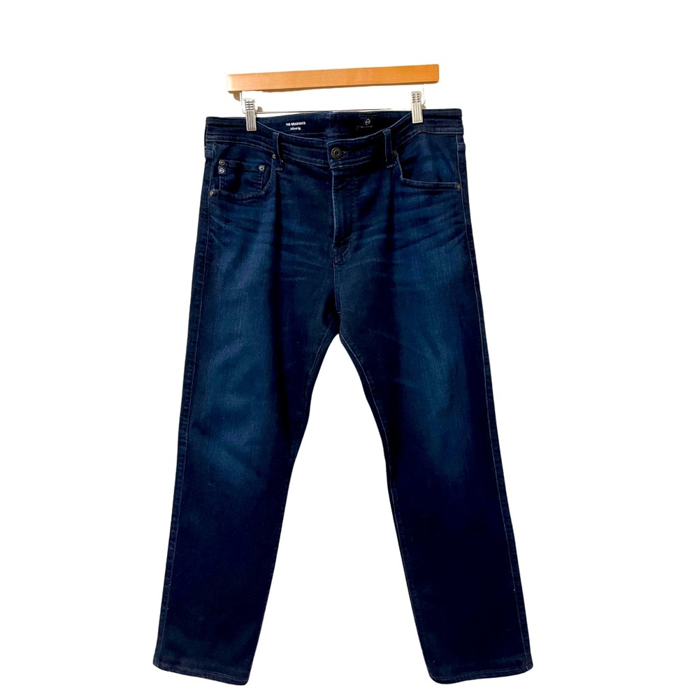AG Adriano Goldschmied Graduate Tailored Leg Denim Men Jeans Size 36X34